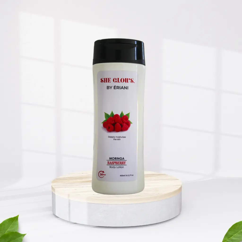 She Glows RasberryLotion 400ml