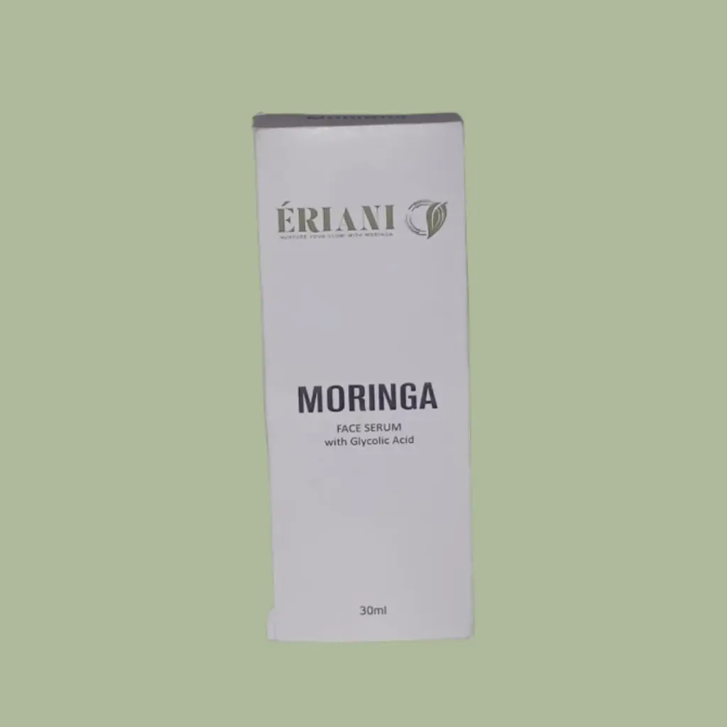 Moringa face serum with glycolic acid 30ml